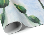 Papier voor waterverf van paprika's, 30 x 6 ft (Rol Hoek)