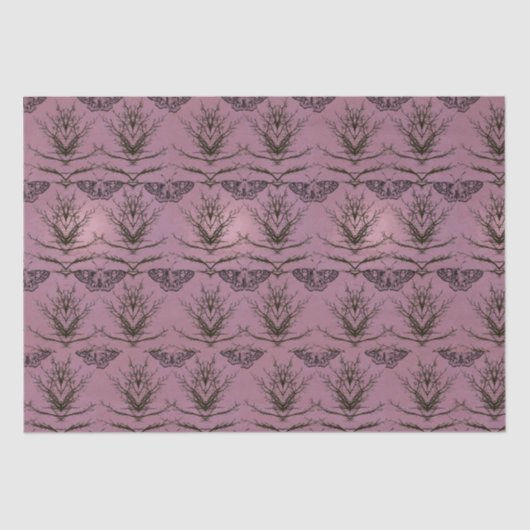 Papier voor weefsel van bomen en moten (Voorkant)