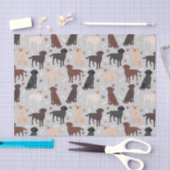 Papier voor weefsel van labradors en Botten (Craft)