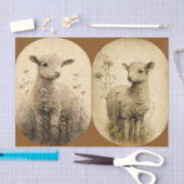 papier voor weefsel van lammeren (Craft)