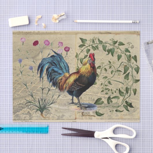  papier voor weefselkaart met ringzegens (Craft)