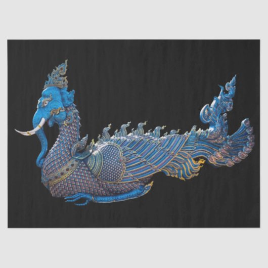 papier voor weefsels van mythische wezens (Voorkant)