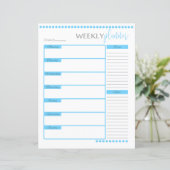 Papier voor weekmakers | Baby Blue (Staand voorkant)