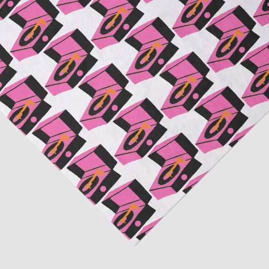 Papier voor weergave van roze plaat (Detail)