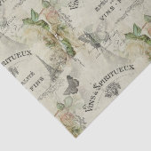 Papier voor  wijn en Rozen van Parijs (Detail)