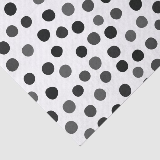 Papier voor witte en zwarte haarvlekken (Detail)