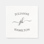 Papier voor zakelijke Logo Servet (Voorkant)