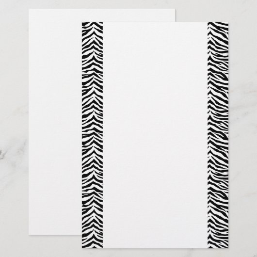 Papier voor Zebra (Voorkant / Achterkant)