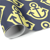 Papier voor zeemacht en geel verankeringspapier (Rol Hoek)