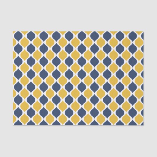 Papier voor zeemacht en geel weefsel (Voorkant)