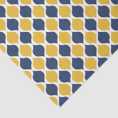 Papier voor zeemacht en geel weefsel (Detail)