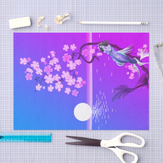 Papier voor Zeemeermin en Moon (Craft)