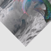 Papier voor Zeemeermin en oceaanweefsel (Detail)