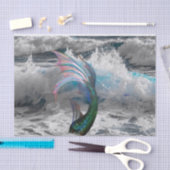 Papier voor Zeemeermin en oceaanweefsel (Craft)