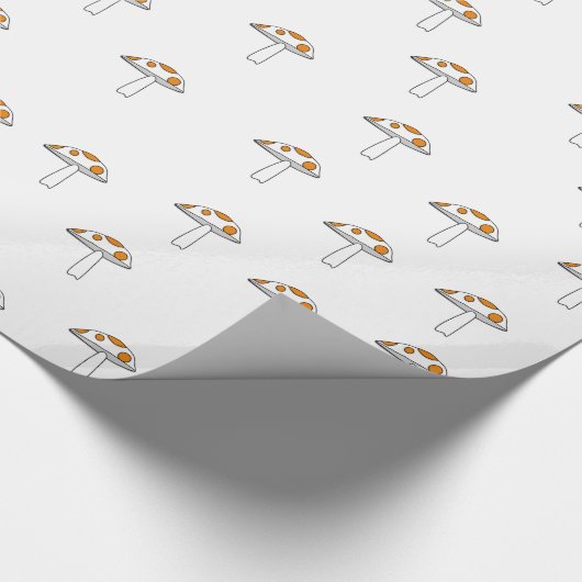 Papier voor zoete paddenstoelen (Hoek)