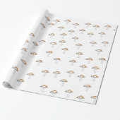 Papier voor zoete paddenstoelen (Uitgerold)