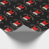 Papier voor zware metalen kerstkaarten (Hoek)