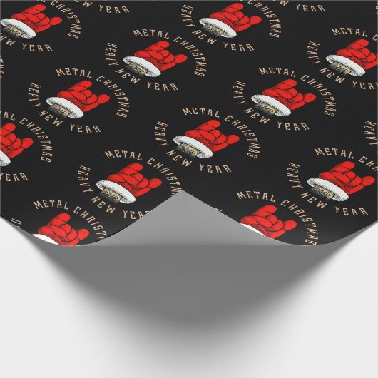 Papier voor zware metalen kerstkaarten (Hoek)