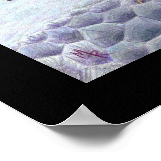 Papier wasp-art afdrukken poster (Hoek)