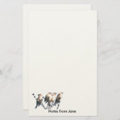 Papier - WaxWing - Noten van ... (Voorkant / Achterkant)