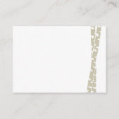 Papier White Birch Informatiekaartje (Achterkant)