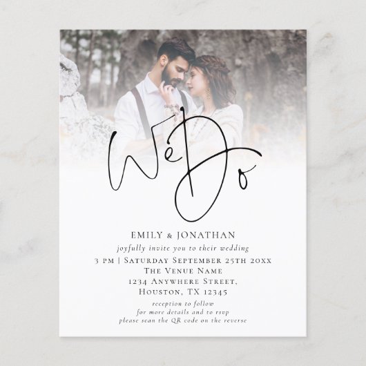 PAPIER Wij doen QR Code Foto Weduwschap Flyer (Voorkant)