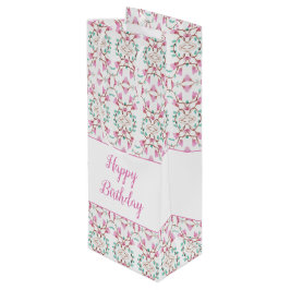Papier Wijn Sweet Patterned Gift Bag Cadeautas