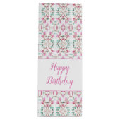 Papier Wijn Sweet Patterned Gift Bag Cadeautas (Voorkant)