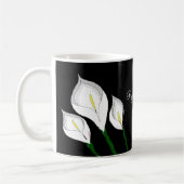 Papier Witte Lelies Koffiemok (Links)