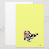 Papier/Zebra Briefpapier (Voorkant / Achterkant)