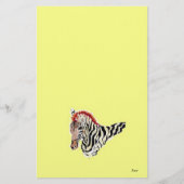 Papier/Zebra Briefpapier (Voorkant)