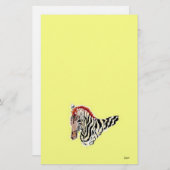 Papier/Zebra Briefpapier (Voorkant / Achterkant)