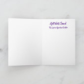 Papier Zonnebloem Quilling Gevouwen Get Well Kaart (Binnen)