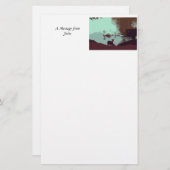 Papier - Zwans en honden (Voorkant / Achterkant)