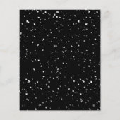 PAPIER | Zwarte brochure voor de Open House Holida (Achterkant)