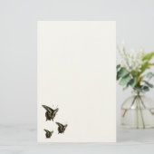 Papier - Zwemstaartvlinders (Staand voorkant)