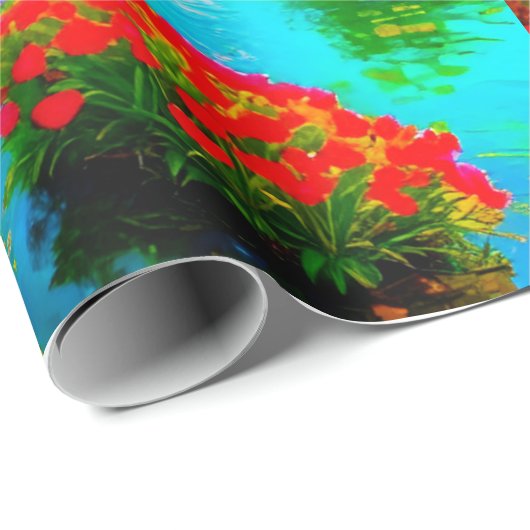 Papierafwerking: mat inpakpapier (Rol Hoek)