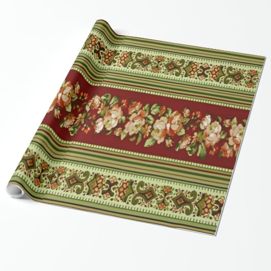 Papierafwerking: Mat Wrapping Paper Cadeaupapier (Uitgerold)