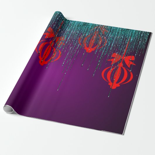 Papierafwerking: Mat Wrapping Paper Cadeaupapier (Uitgerold)