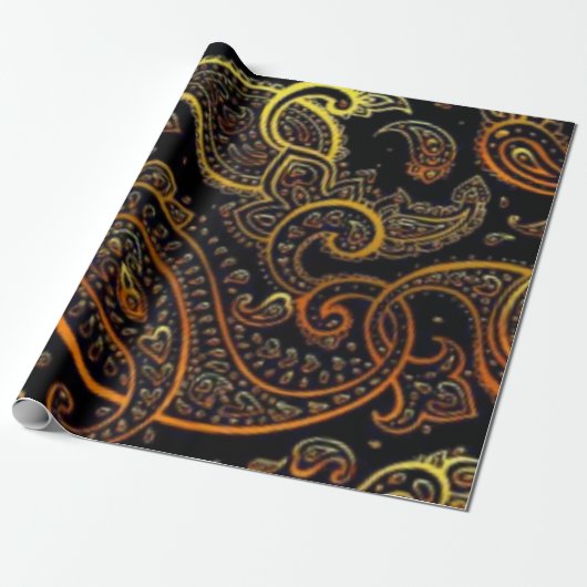 Papierafwerking: Mat Wrapping Paper Zorg ervoor da Cadeaupapier (Uitgerold)