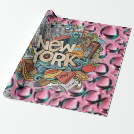 Papierafwerking: Mat Wrapping Paper Zorg ervoor da Cadeaupapier
