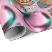 Papierafwerking: Mat Wrapping Paper Zorg ervoor da Cadeaupapier (Rol Hoek)
