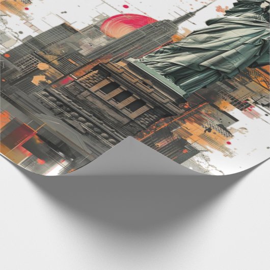 Papierafwerking: Matte inpakpapier Zorg ervoor dat (Hoek)