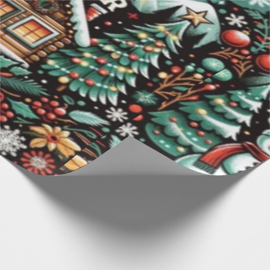 Papierafwerking: Matte inpakpapier Zorg ervoor dat (Hoek)