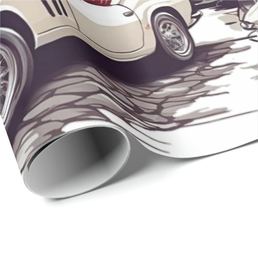 Papierafwerking: Matte inpakpapier Zorg ervoor dat (Rol Hoek)