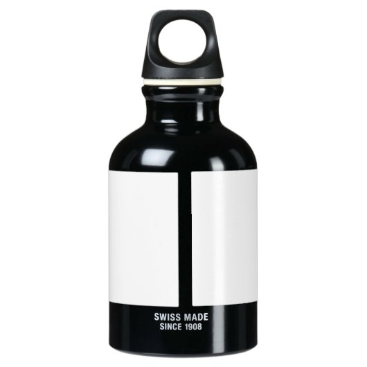 Papierbak Aluminium Water flesje Aluminium Waterfles (Achterkant)