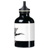 Papierbak Aluminium Water flesje Waterfles (Rechts)