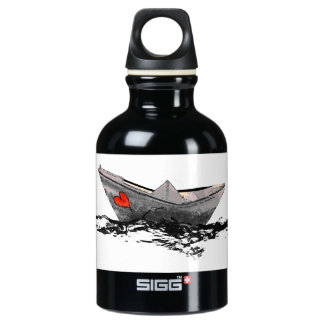 Papierbak Aluminium Water flesje Waterfles