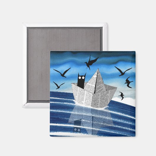 Papierbak Magneet (Voorkant / Achterkant)