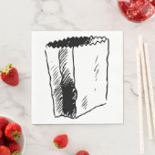 Papierbakken Napkins Servet (Insitu)